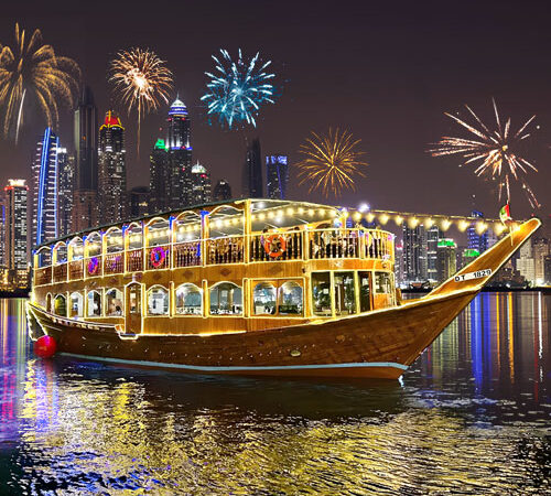 New Year Party in Dhow Cruise Dubai Marina