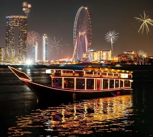 New Year Party in Dhow Cruise Dubai Marina