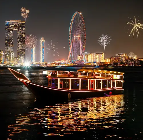 New Year Party in Dhow Cruise Dubai Marina