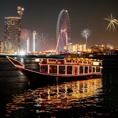 New Year Party in Dhow Cruise Dubai Marina