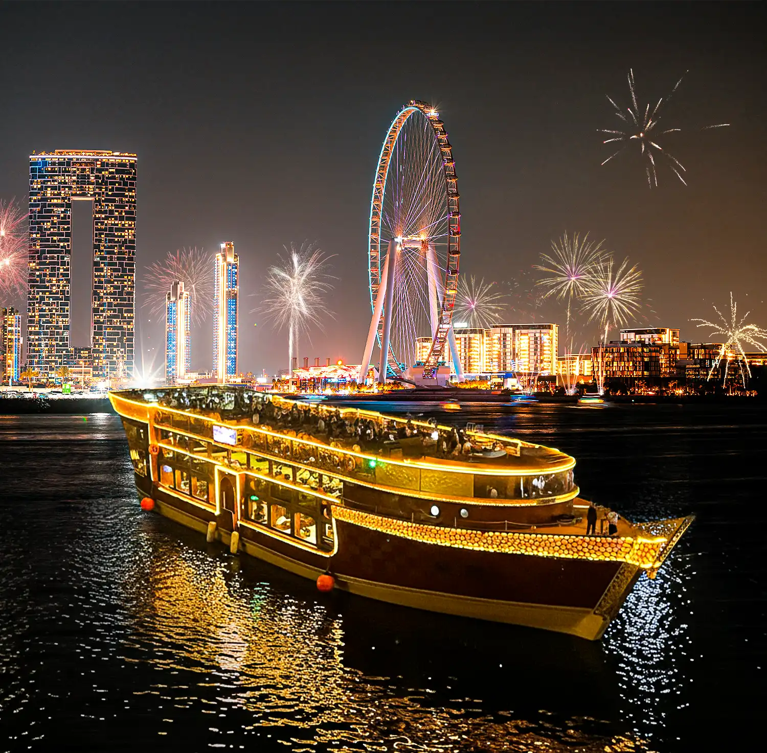 New Year VIP Dinner Cruise Dubai
