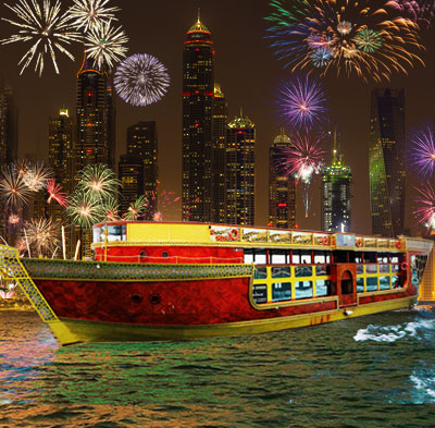 New Year VIP Dinner Cruise Dubai