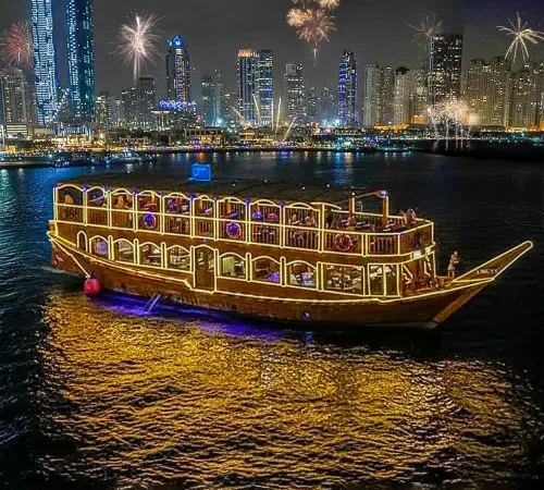 Marina Cruise with Dazzling New Year Fireworks
