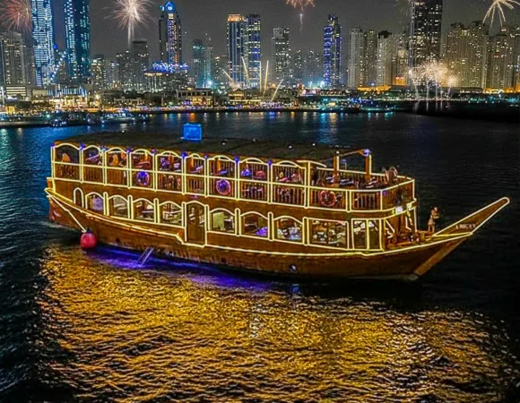 Marina Cruise with Dazzling New Year Fireworks