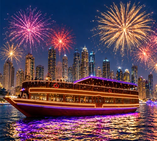 Marina Cruise with Dazzling New Year Fireworks