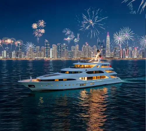 New Year Shared Luxurious Yacht Tour