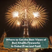 Where to Get the Best Views of Burj Khalifa Fireworks in Dubai