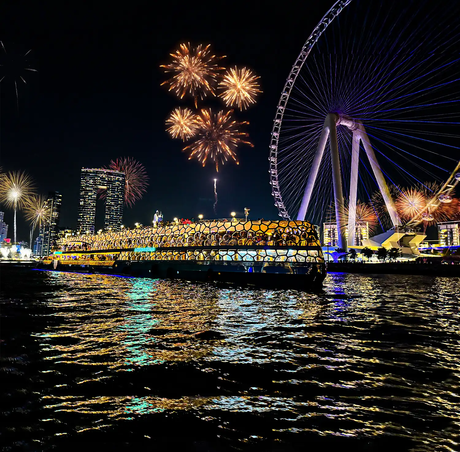NYE Royal Cruising with Lotus Royale