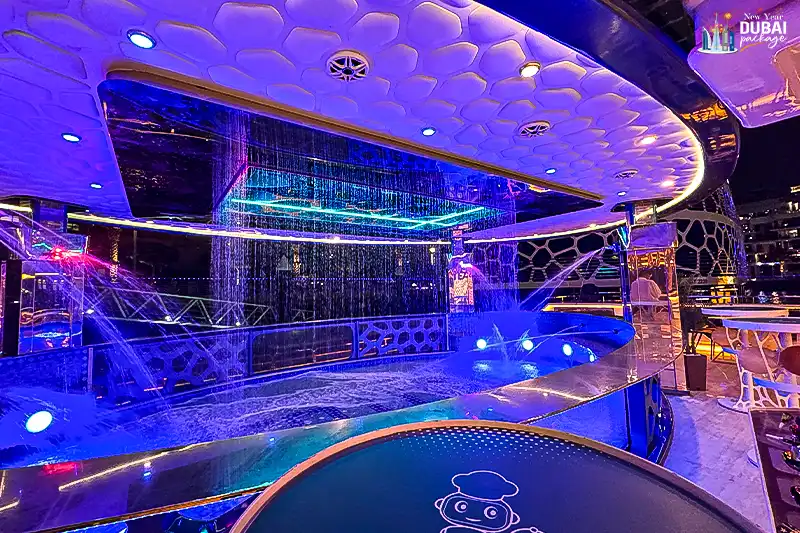 inside view of luxury cruise
