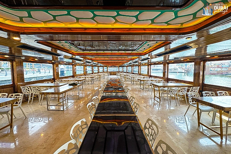 inside view of royal rose cruise