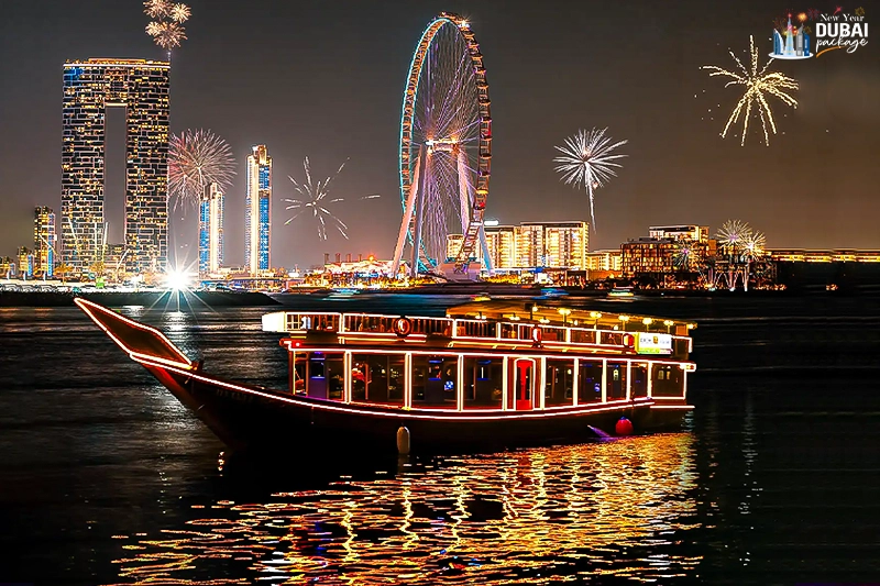 nye party dhow cruise dubai marina