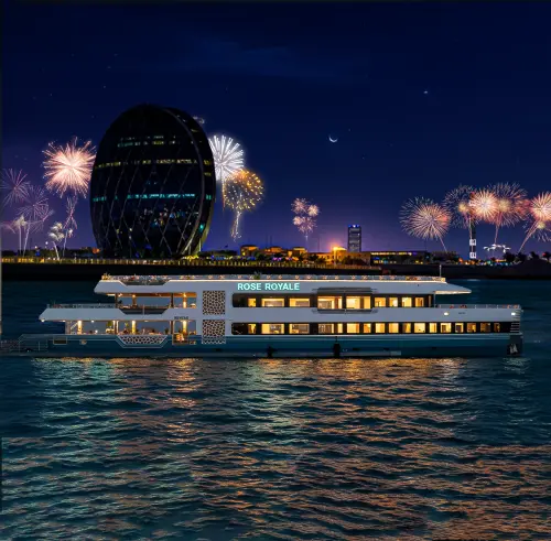 New Year Rose Royale Cruising Abu Dhabi