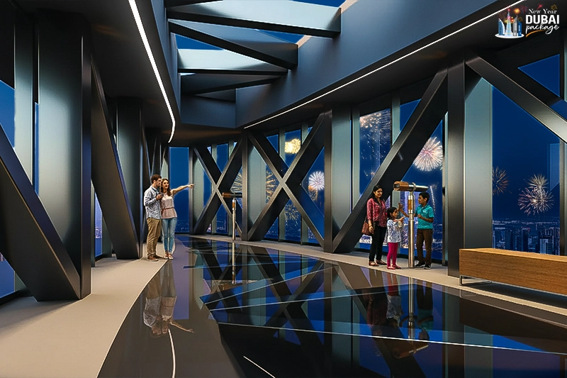 sky view observatory burj khalifa nye fireworks experience