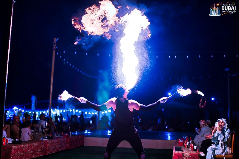unforgettable new year fire show