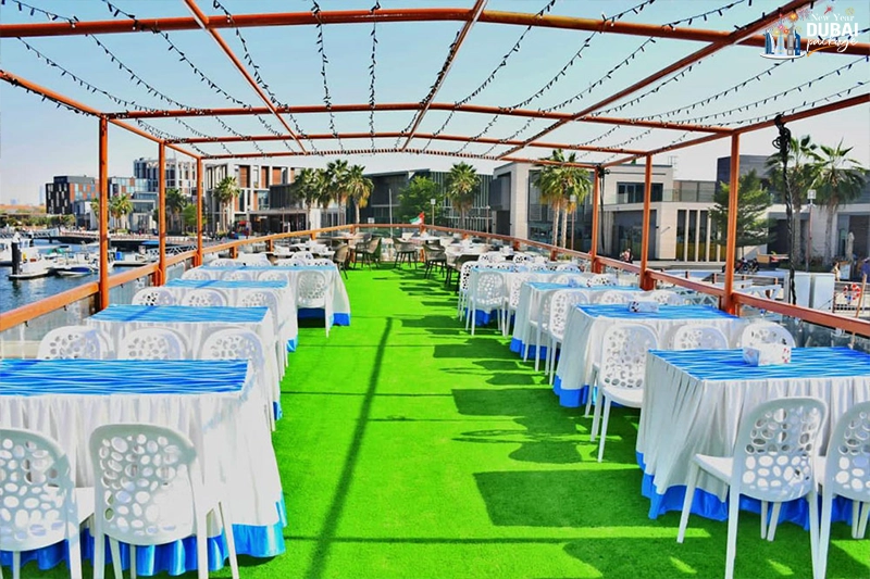 upper deck view of cruise